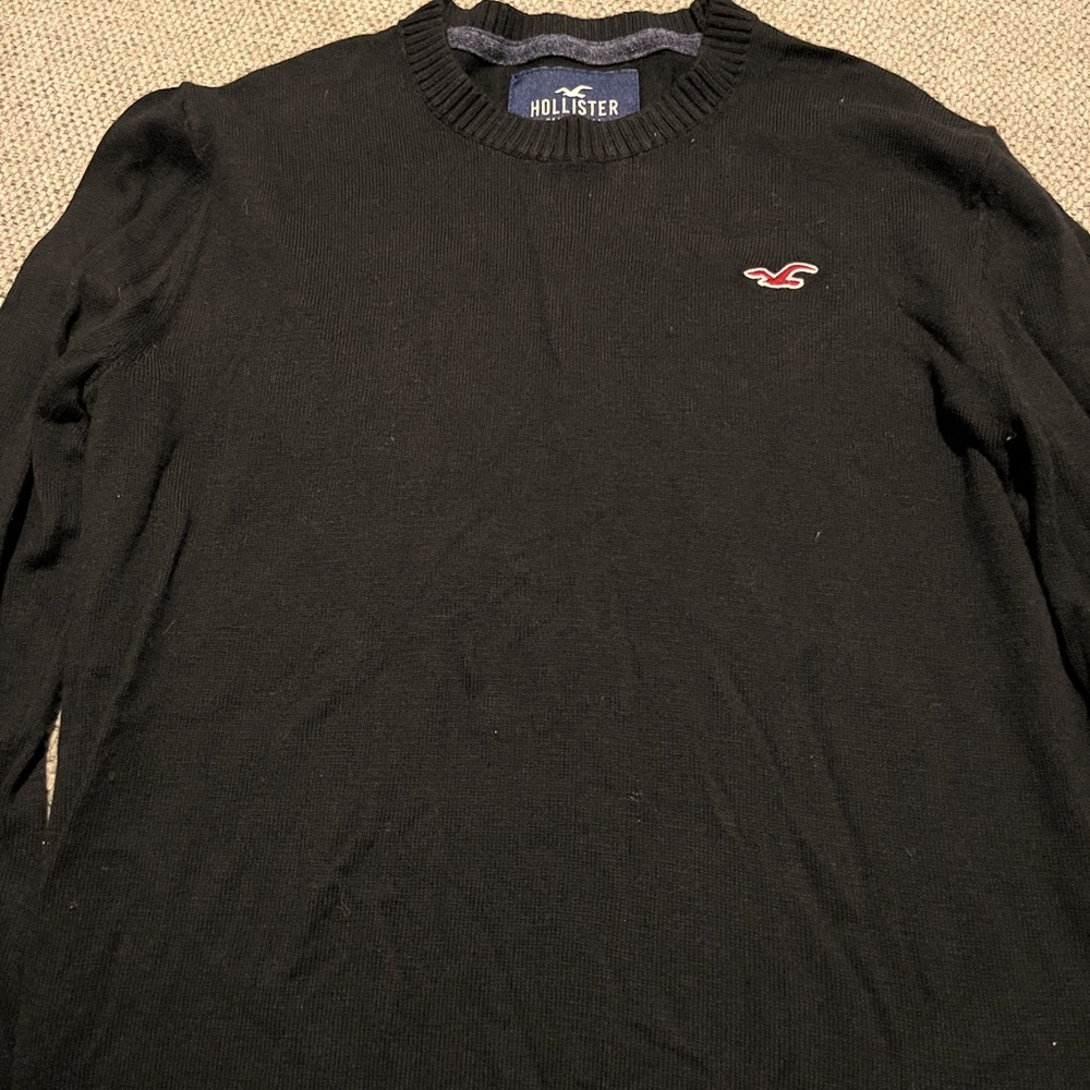 Hollister black sweater size adult x-small